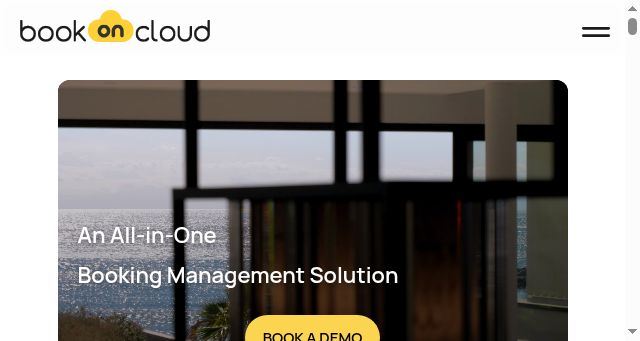 Screenshot of bookoncloud.com