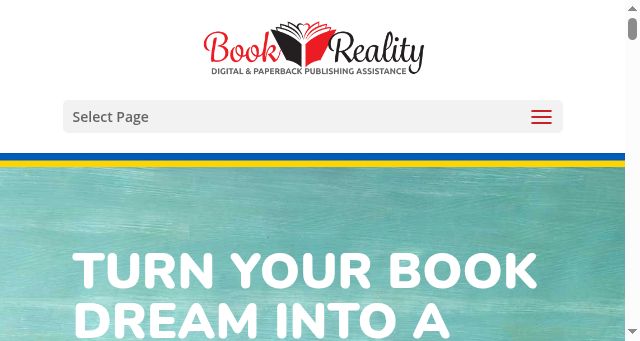Screenshot of bookreality.com