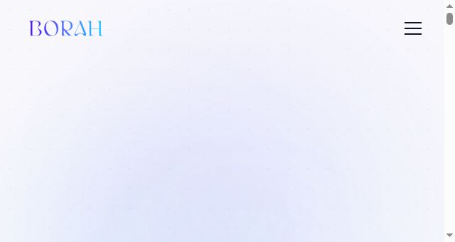 Screenshot of borah.digital