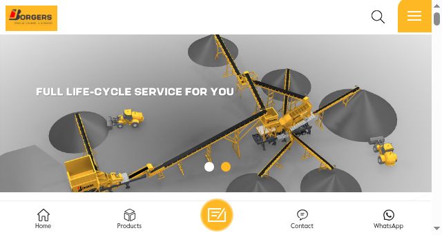 Screenshot of borgerscrusher.com