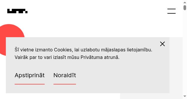 Screenshot of born.lv