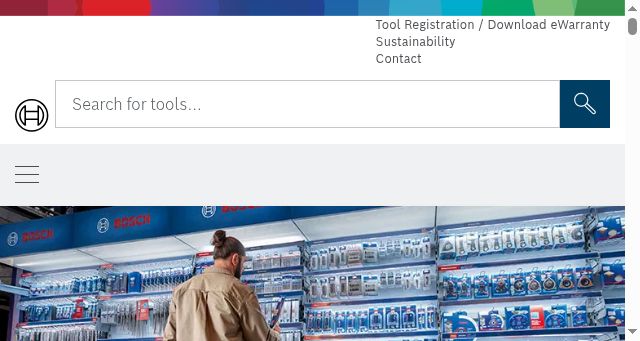 Screenshot of bosch-pt.co.in