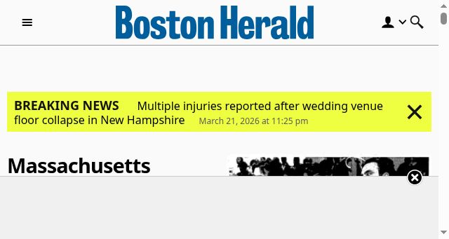 Screenshot of bostonherald.com