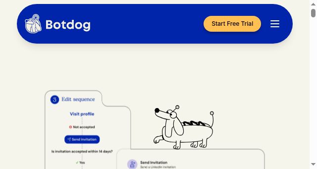 Screenshot of botdog.co