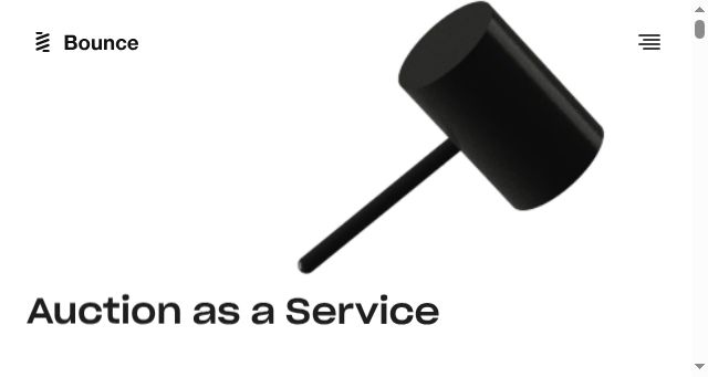 Screenshot of bounce.finance