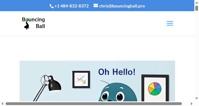 Screenshot of bouncingball.pro