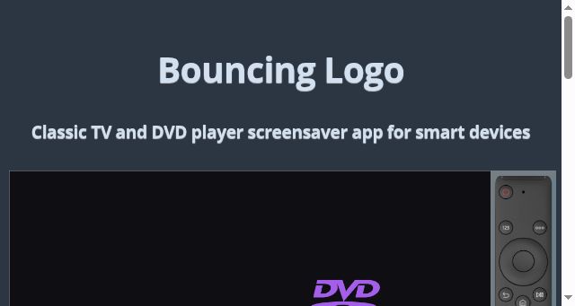 Screenshot of bouncinglogo.com