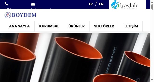 Screenshot of boydem.com