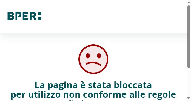 Screenshot of bper.it