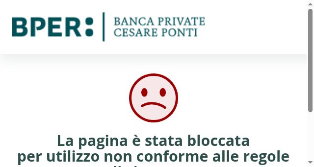 Screenshot of bperprivatecesareponti.it
