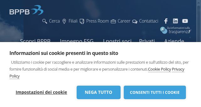 Screenshot of bppb.it