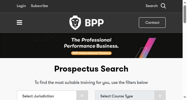 Screenshot of bppif.com