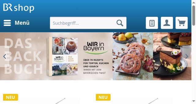 Screenshot of br-shop.de