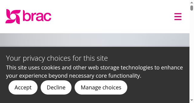Screenshot of braceurope.org