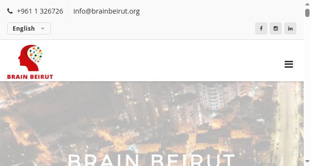 Screenshot of brainbeirut.org