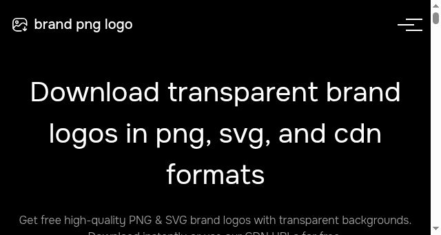 Screenshot of brandpnglogo.com