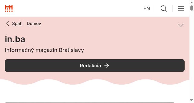 Screenshot of bratislava.sk