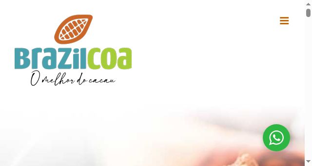 Screenshot of brazilcoa.com.br