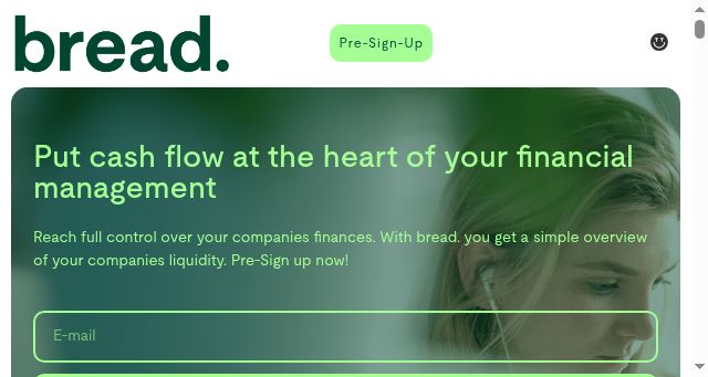 Screenshot of breadtech.dk