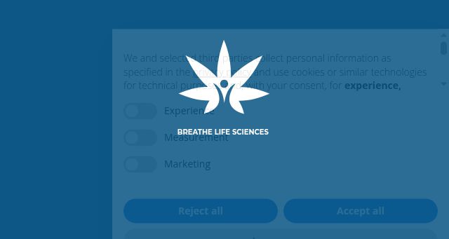 Screenshot of breathelifesciences.com
