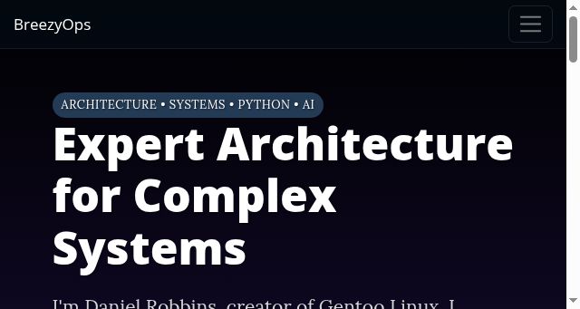 Screenshot of breezyops.com