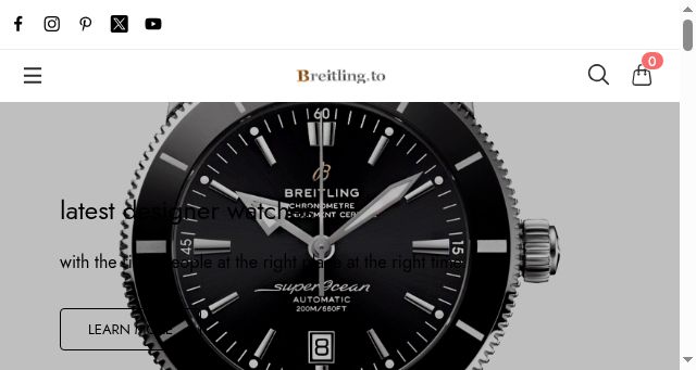 Screenshot of breitling.to