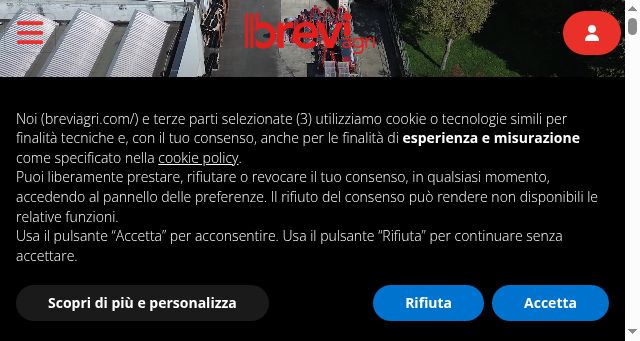 Screenshot of breviagri.com