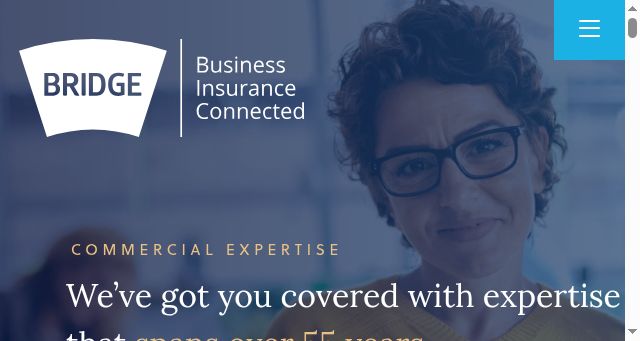 Screenshot of bridgeinsurance.com