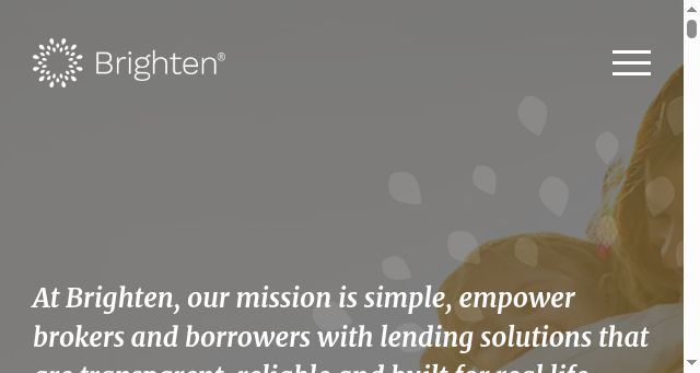 Screenshot of brighten.com.au