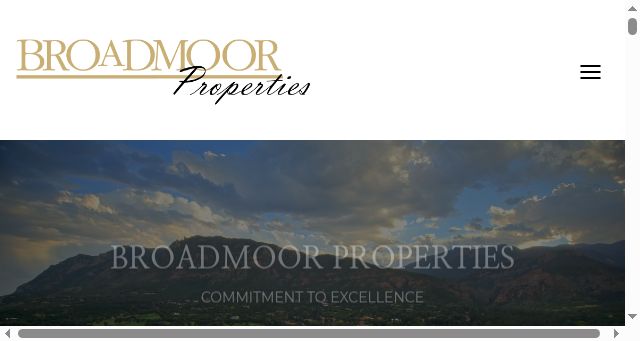 Screenshot of broadmoorproperties.com