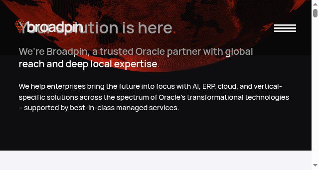 Screenshot of broadpin.com