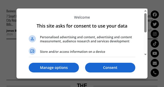 Screenshot of bronx.com