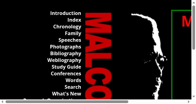 Screenshot of brothermalcolm.net