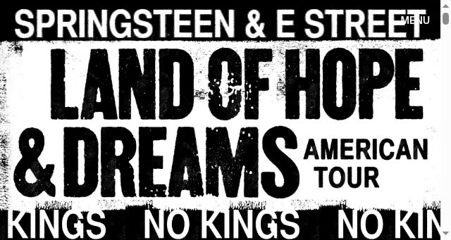 Screenshot of brucespringsteen.net