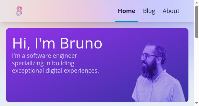 Screenshot of brunoby.design