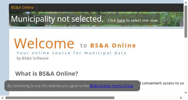 Screenshot of bsaonline.com