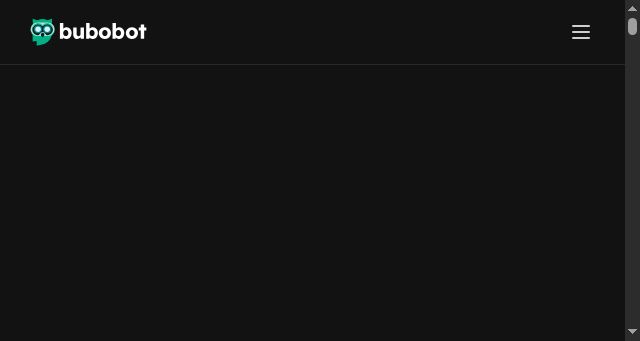 Screenshot of bubobot.com