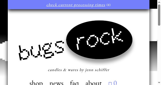 Screenshot of bugsrock.online