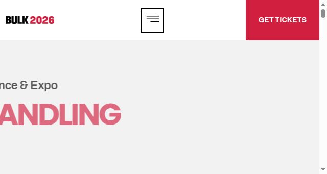 Screenshot of bulkhandlingexpo.com.au