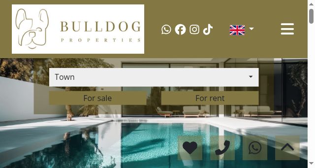 Screenshot of bulldogproperties.es