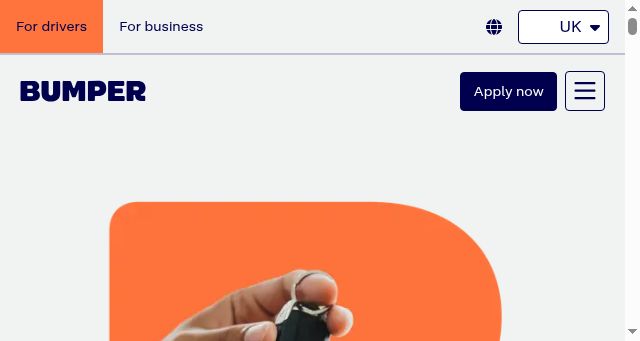 Screenshot of bumper.co