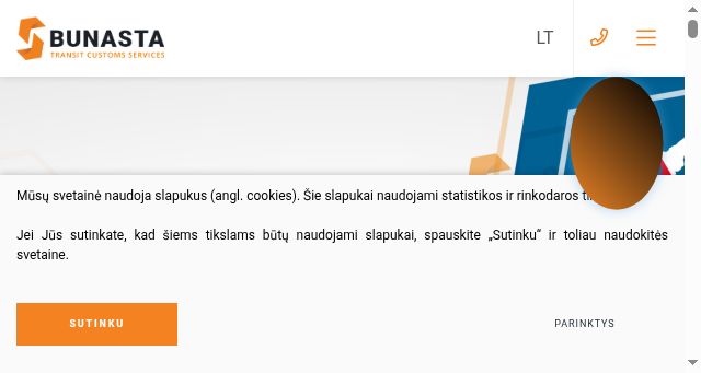 Screenshot of bunasta.eu