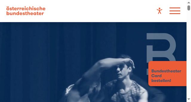 Screenshot of bundestheater.at