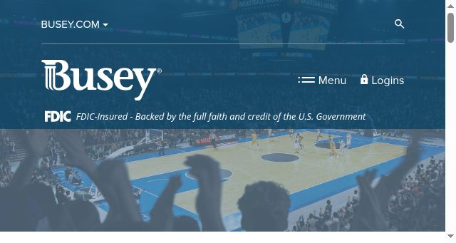 Screenshot of busey.com