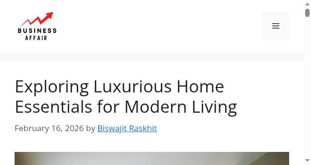 Screenshot of business-affair.com