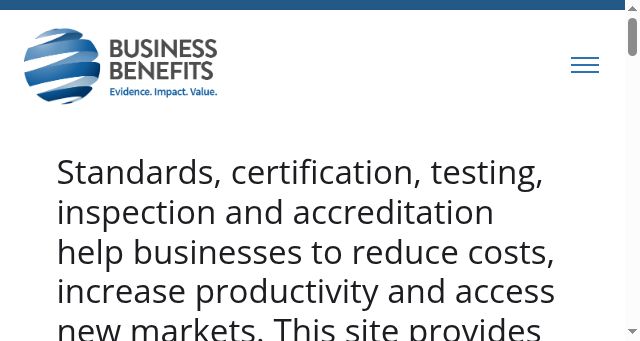 Screenshot of business-benefits.org