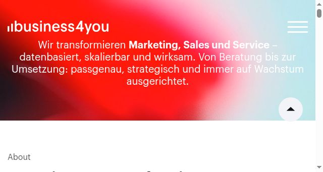 Screenshot of business4you.ch