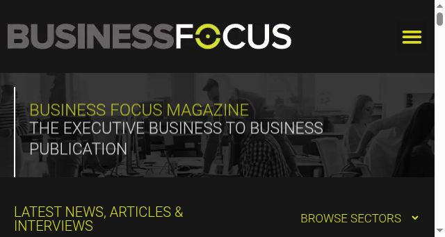 Screenshot of businessfocusmagazine.com