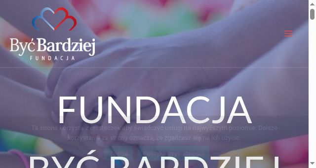 Screenshot of bycbardziej.pl