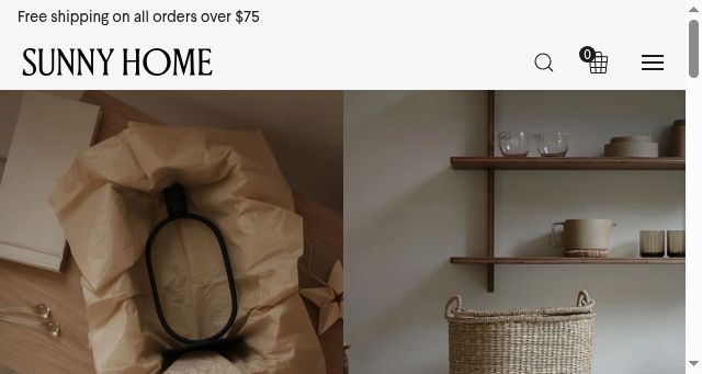 Screenshot of bysunnyhome.com